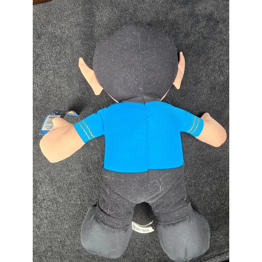 Star Trek Spock Plush Figure Blue Uniform Vulcan Science Officer New With Tags